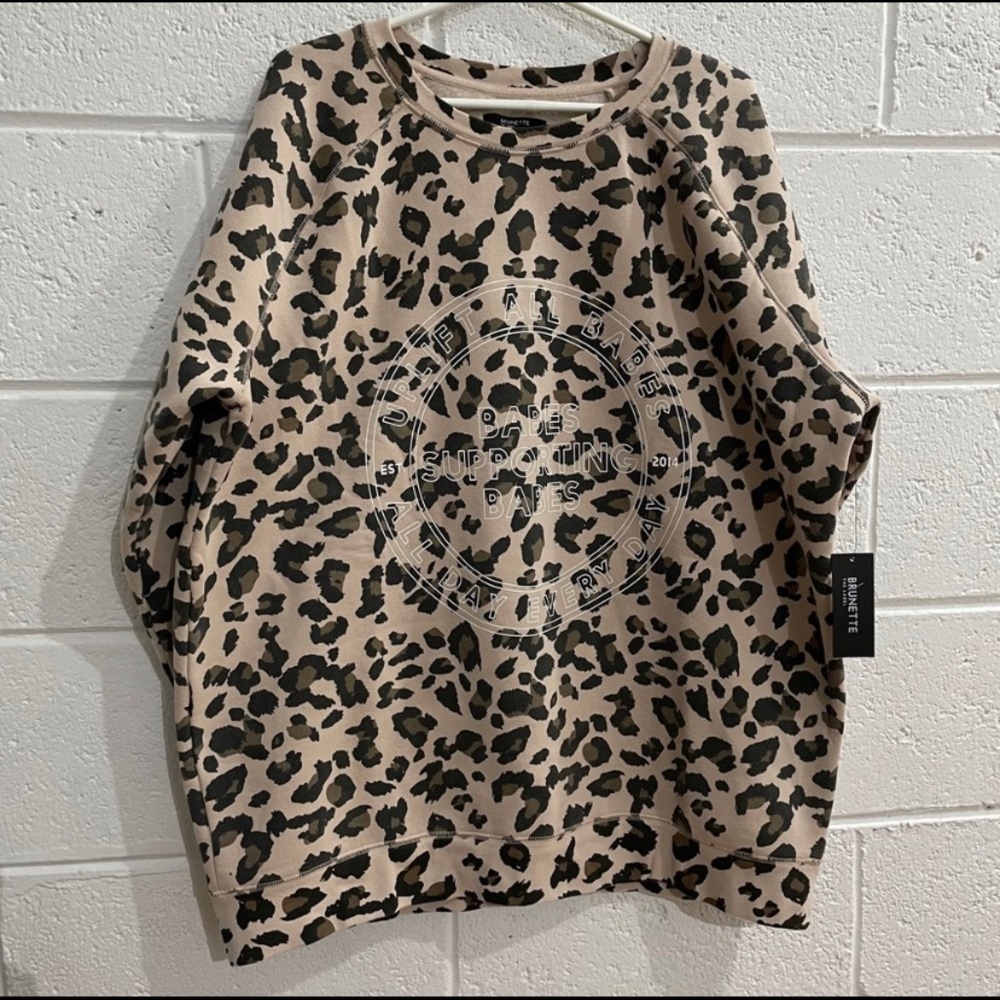 Brunette the Label Crewneck Sweatshirt
